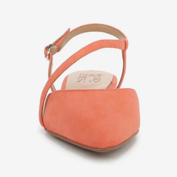 Naturalizer Women's Hawaii Apricot Suede Flats Size 9.5 - Picture 12 of 13